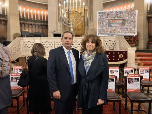 ראש הלשכה עם חברת הפרלמנט ראש הלשכה עם חברת הפרלמנט